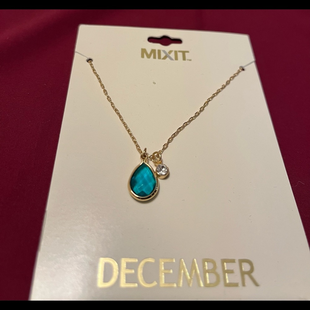 December Birthstone Necklace